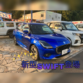 新型スイフト試乗車登場✨